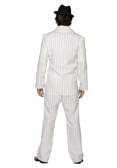 Men S White Gangster Costume