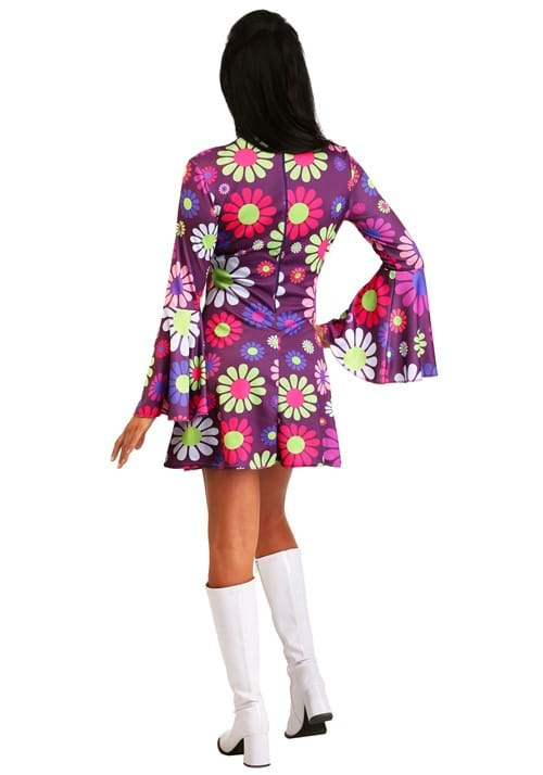 Adult Groovy Flower Power Women S Costume