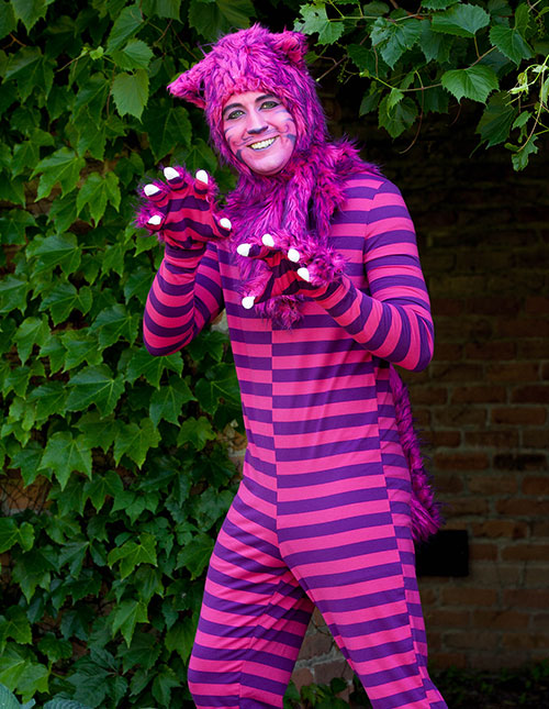 Alice in Wonderland Cheshire Cat Pajama Onesie