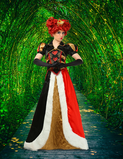 Alice in Wonderland Queen of Hearts Costume