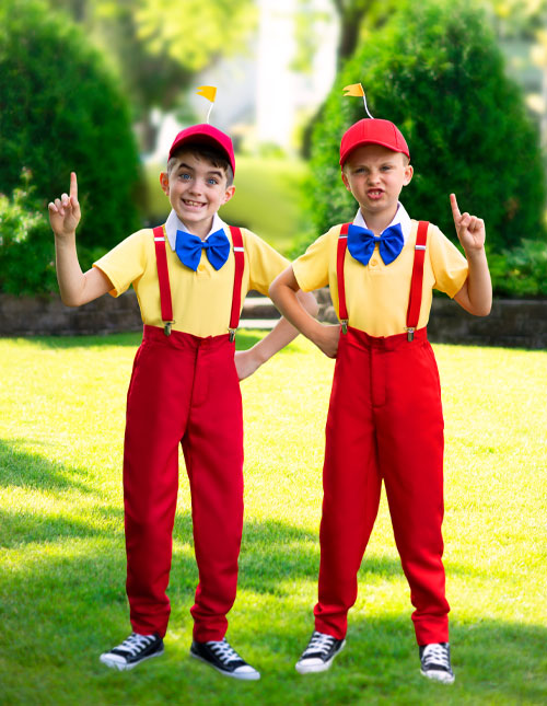 Tweedle Dee and Tweedle Dum Costumes