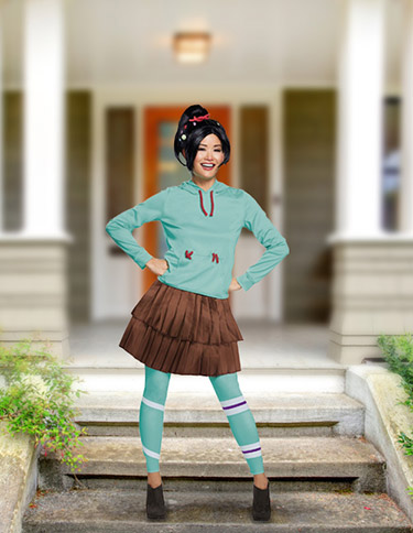 Vanellope Von Schweetz Costume Vanellope Von Schweetz Costume