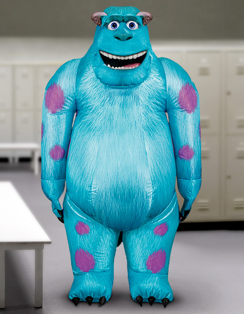 Monsters Inc Mike Wazowski Inflatable Adult Costume