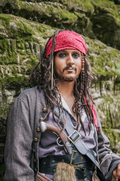 Men's Caribbean Pirate Costume