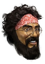 Cheech and Chong Chong Deluxe Injection Mask Alt 2