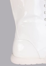 White Wrestling Costume Boots for Adults Alt 6