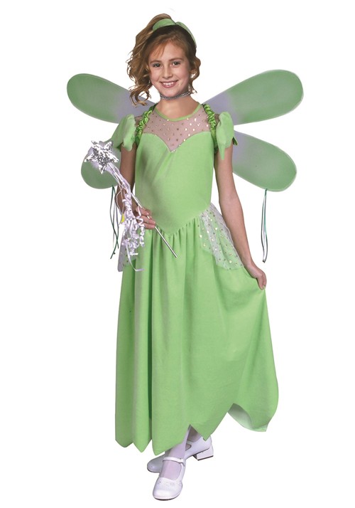 Girl's Green Pixie Costume