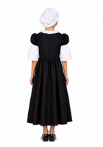 Girl's Pilgrim Peasant Costume Alt 1