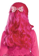Girls Disney Descendants 5 Pink Costume Wig Alt 2