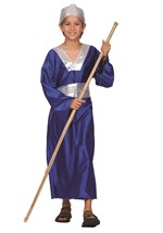 Boys Blue Wiseman Robe Costume Alt 1
