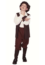 Boys Classic Renaissance Villager Costume Alt 1
