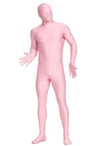 Adult Invisible Man Pink Zentai Skinsuit