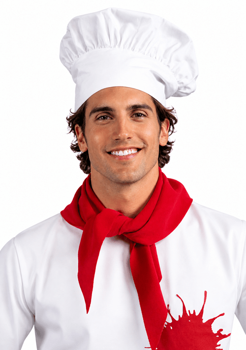 Adult Deluxe Costume Chef Hat