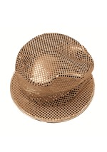 Adult Blue Sequin Top Hat Accessory Alt 1