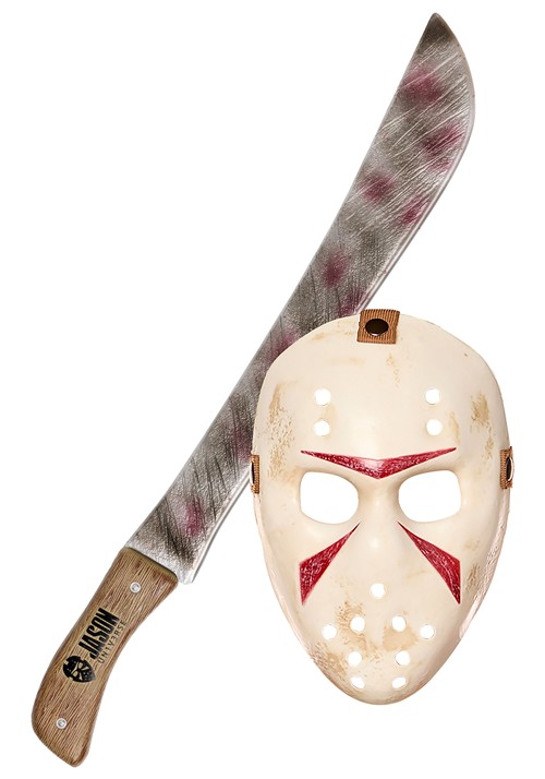 Jason Universe Adult Mask and Machete Costume Kit