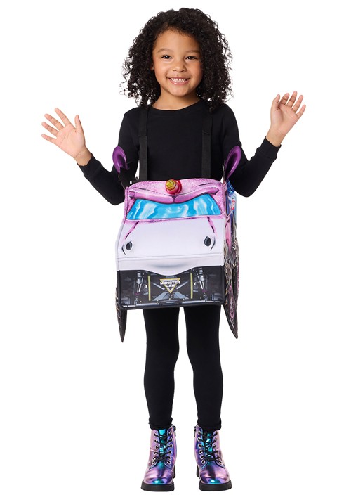 Kids Monster Jam Sparkle Smash Ride A Long Costume