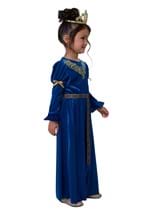 Girl's Blue Royal Renaissance Princess Costume Alt 3