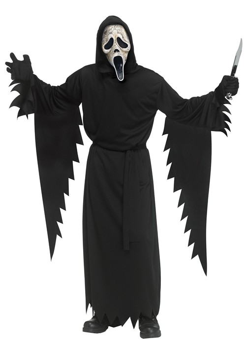Aged Ghost Face Teen Costume