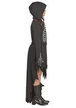Girls Skele Stone Ghost Face Costume Alt 3