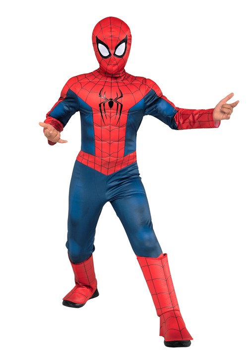 Boys Spider-Man Qualux Costume (SM4)