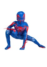 Boys Zentai Suit SpiderMan 2099 PS5 Gaming Costume Alt 7