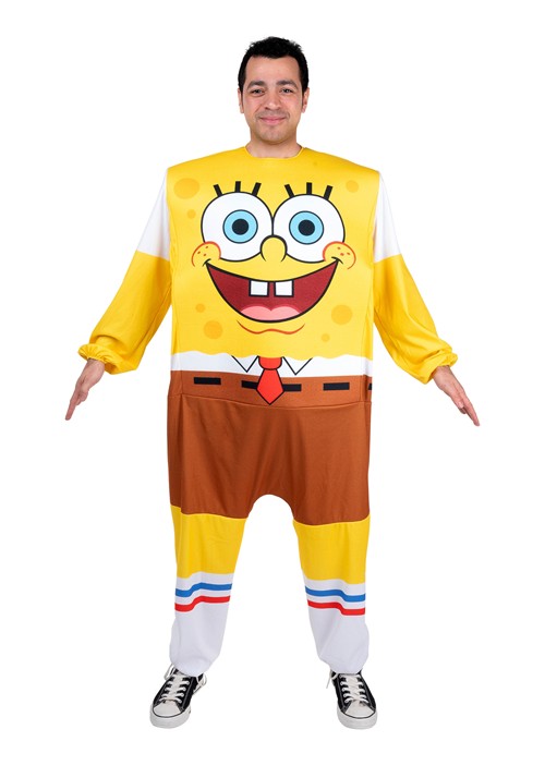 Adult SpongeBob Jumpsuit Costume