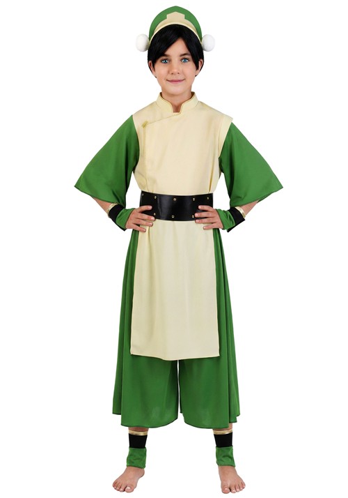 Girls Deluxe Toph Costume