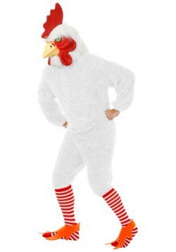 Plus Size White Rooster Costume