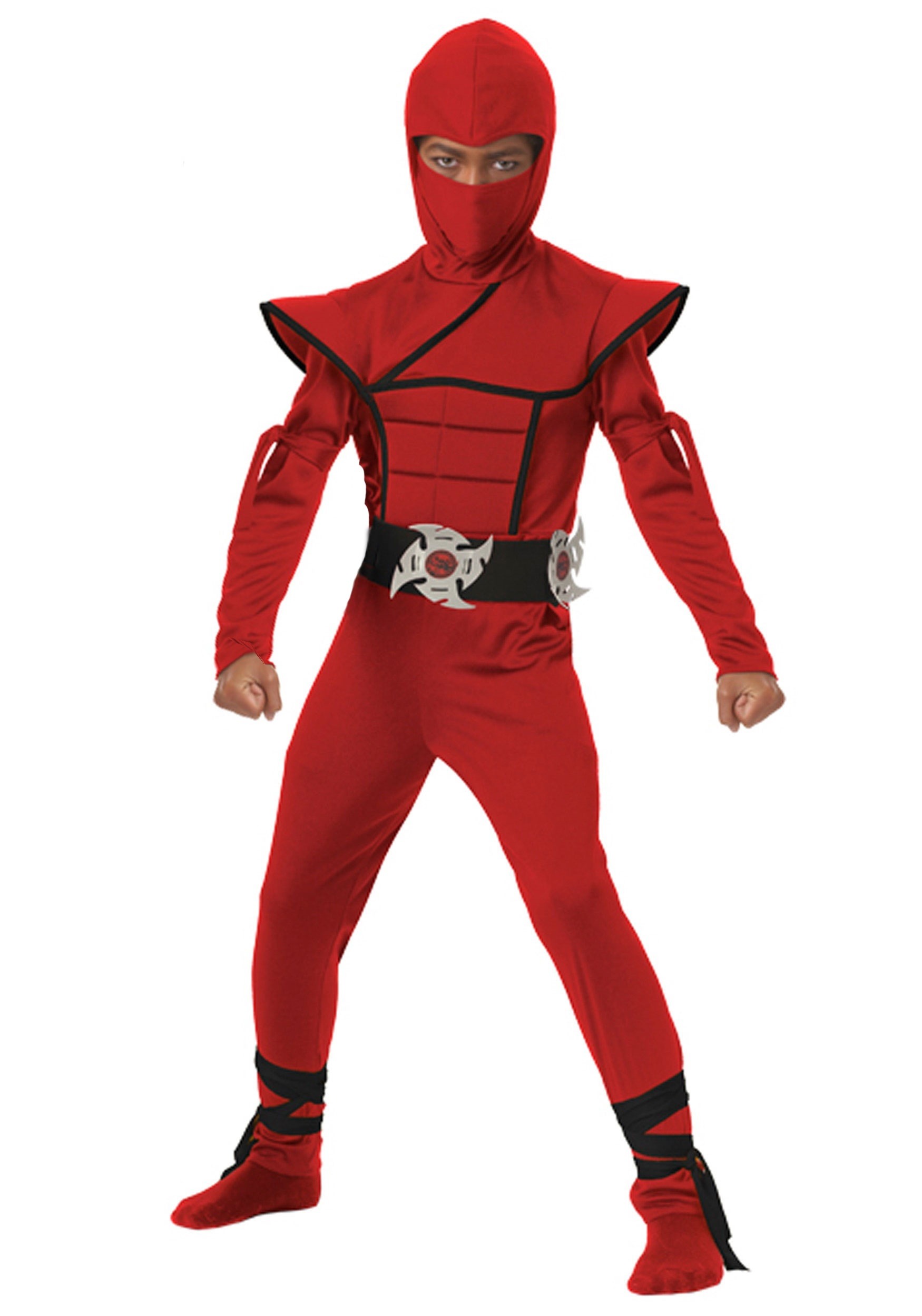 Boys Red Ninja Halloween Costume