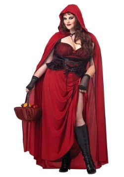 Plus Size Dark Red Riding Hood Update1