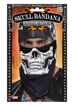 Skull Face Biker Bandana