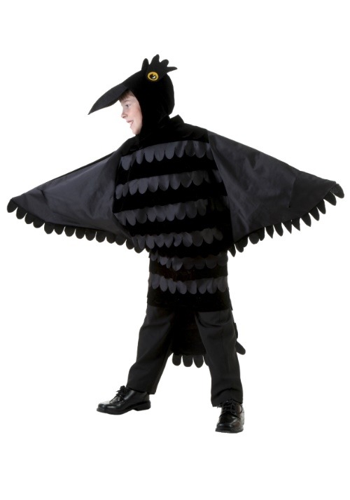 Child Black Crow Costume | Bird Halloween Costumes