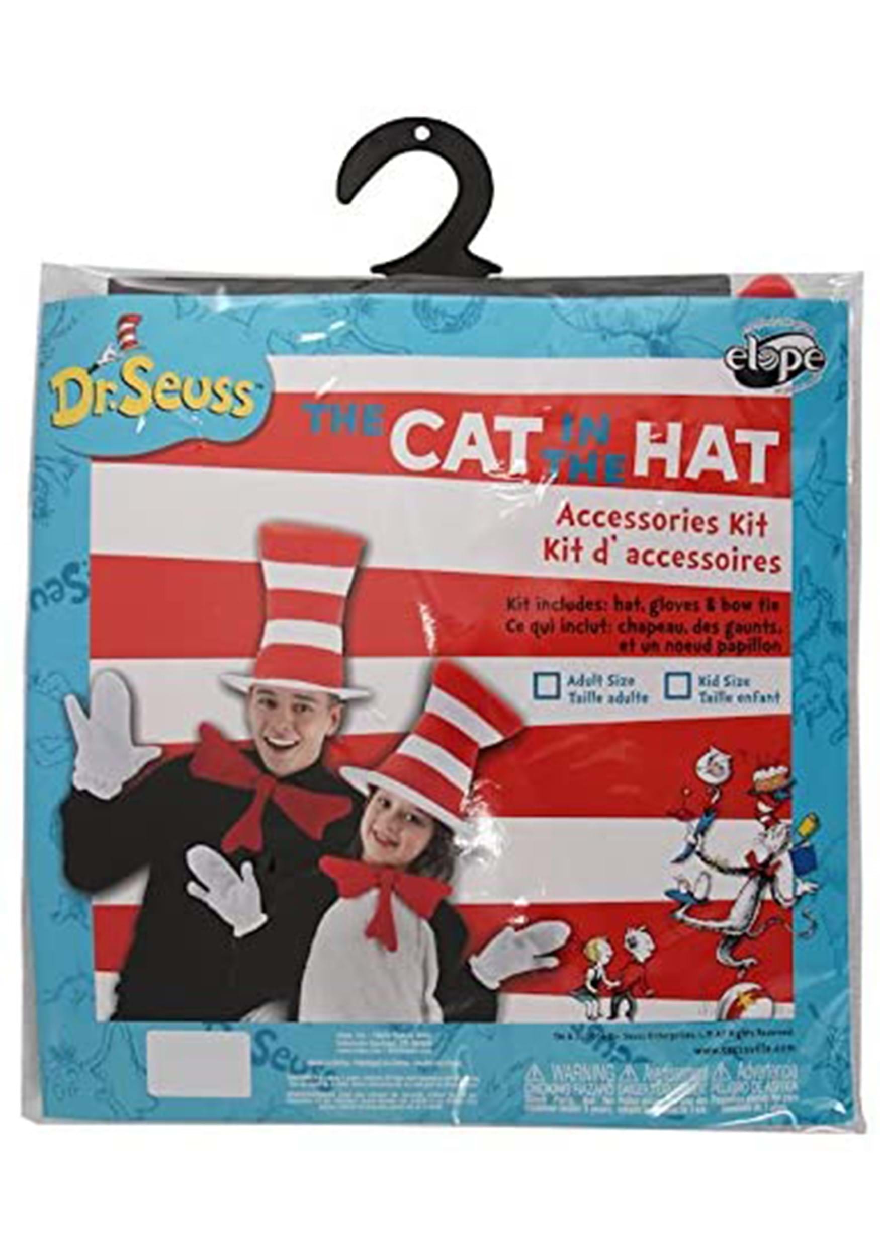 Seuss Kids Cat In The Hat Accessory Kit