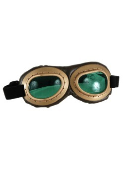 Aviator Goggles Gold