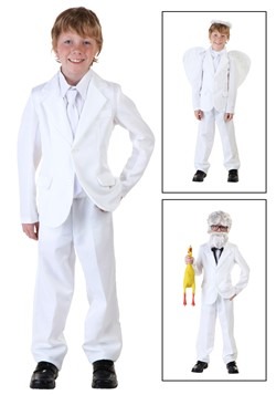 Child White Suit Costume