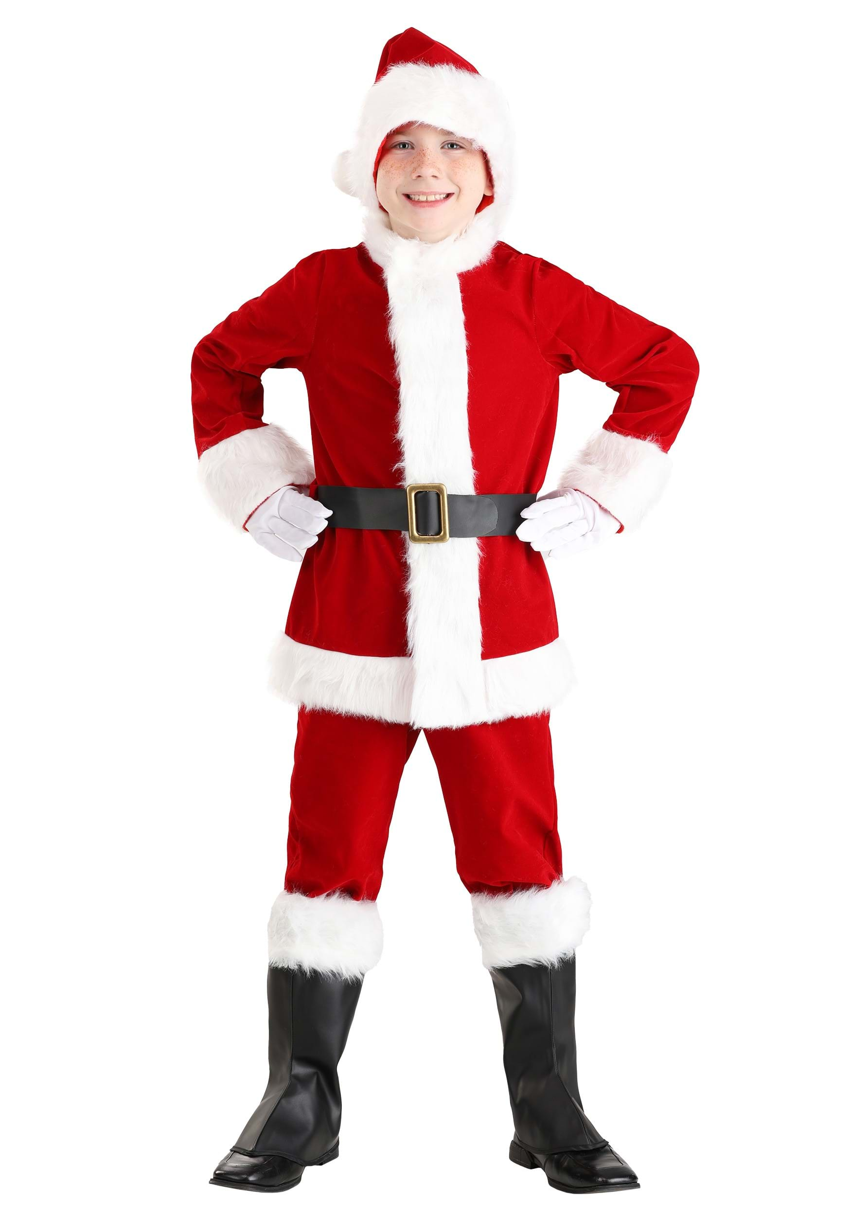 Boy's Deluxe Santa Claus Costume