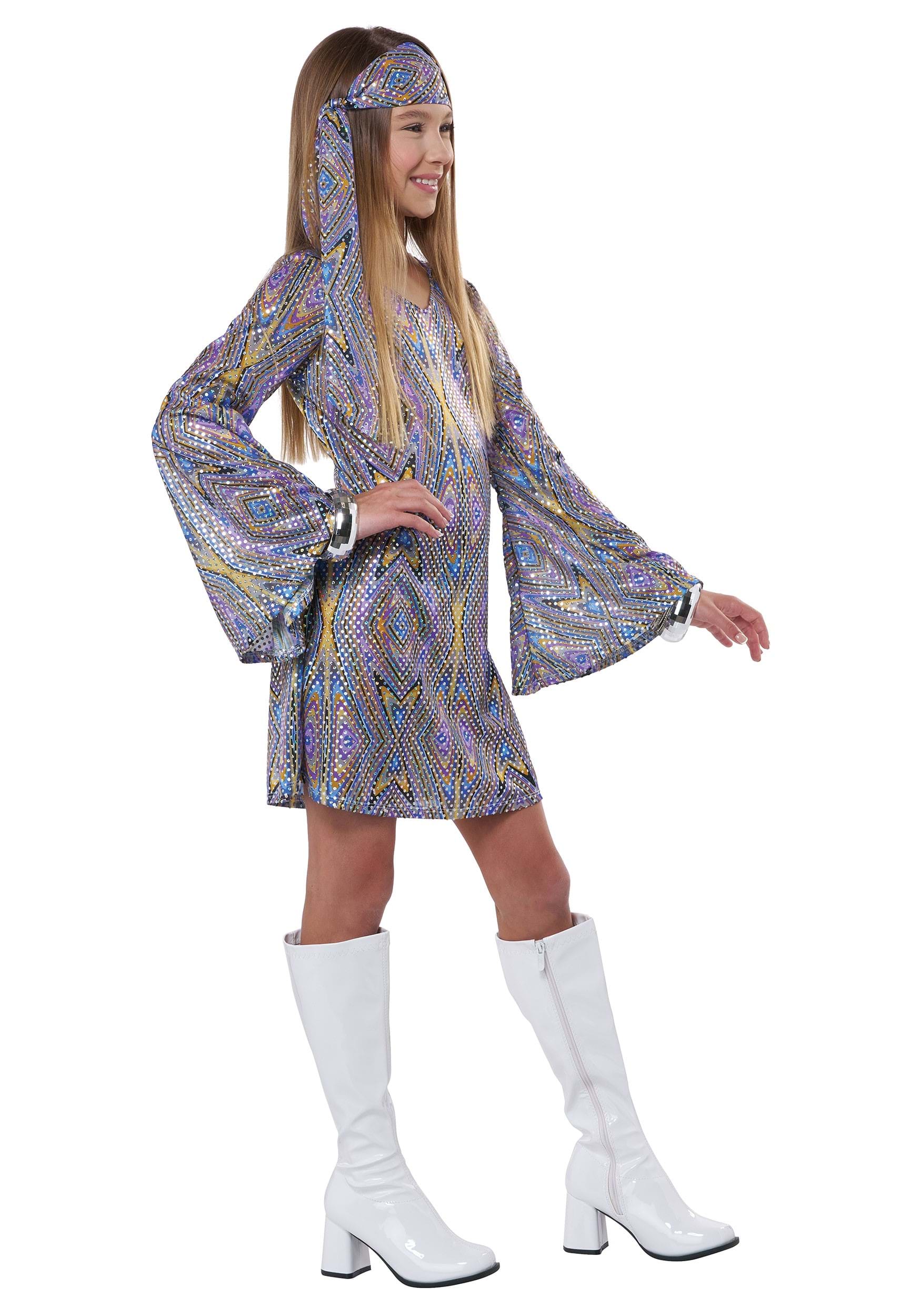 Disco Darling Costume For Girls