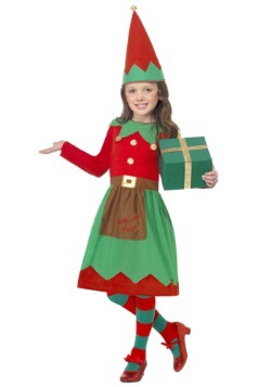 Girls Santa's Little Helper Costume