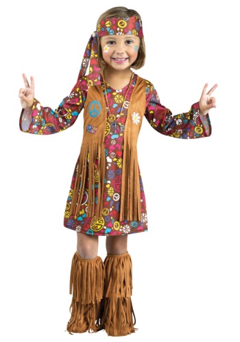 Toddler Peace & Love Hippie Costume