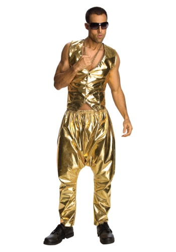 Gold MC Hammer Pants
