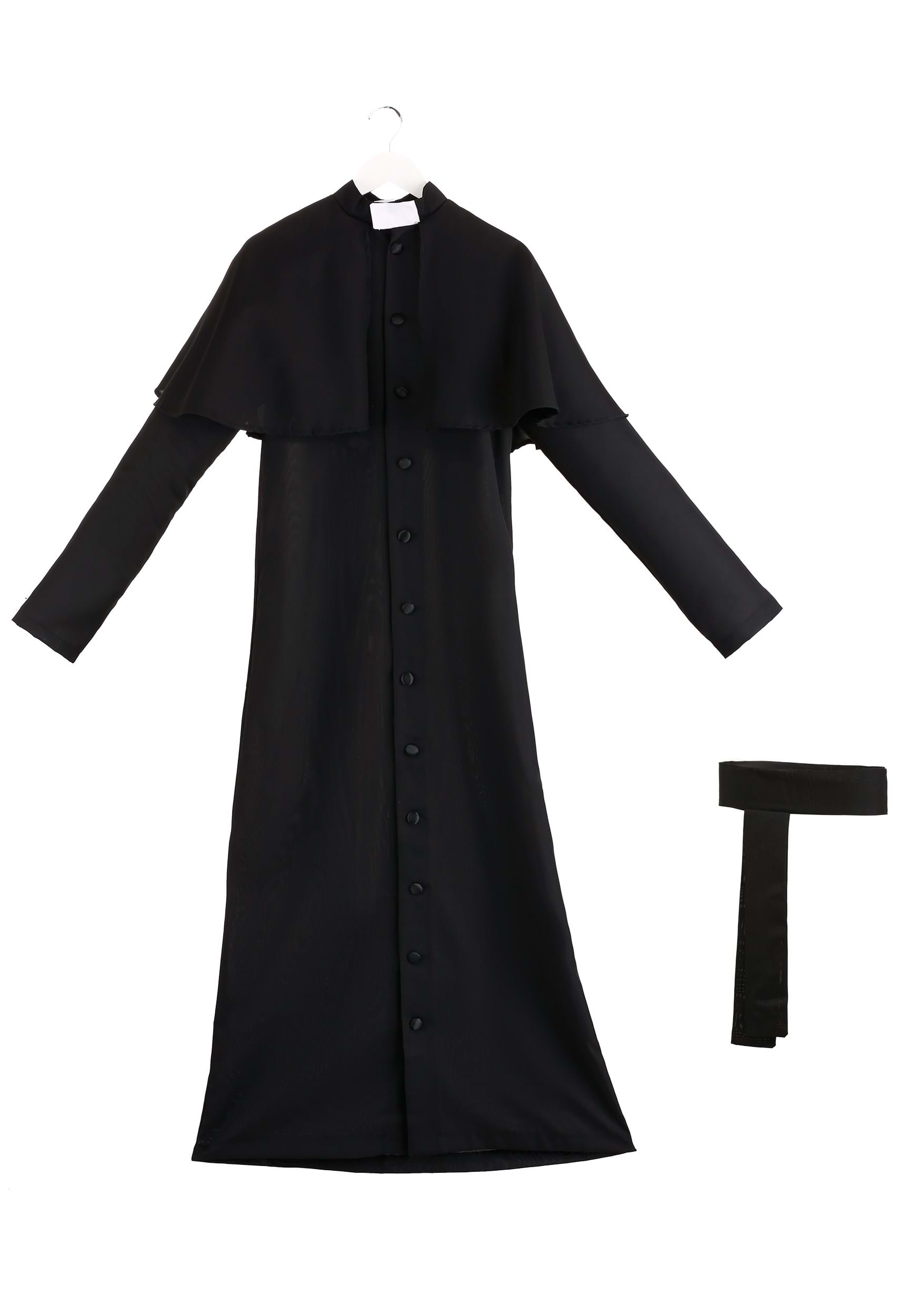 Deluxe Priest Costume , Religious Adult Costumes , Exclusive