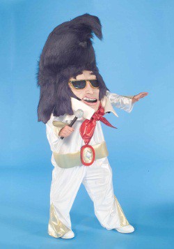 Adult Rock And Roll King Parade Mascot