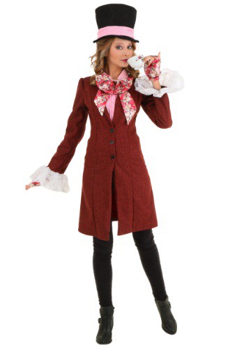 Deluxe Plus Size Women's Mad Hatter Costume