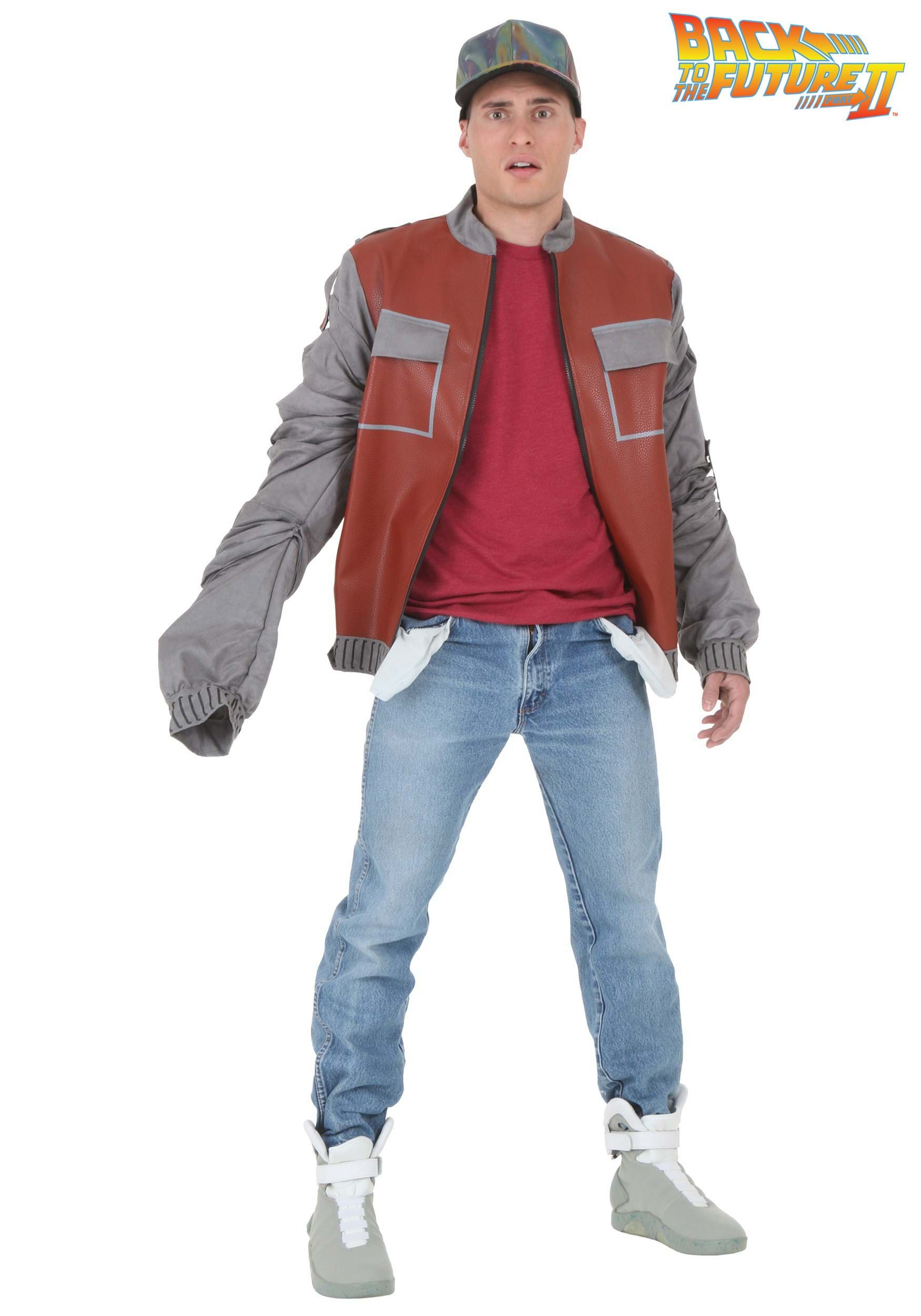 Back to The Future II Marty McFly Costume Jacket Costume