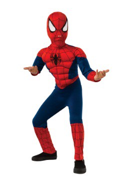 Child Ultimate Spider-Man Muscle Chest Costume