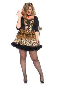 Plus Size Wildcat Costume