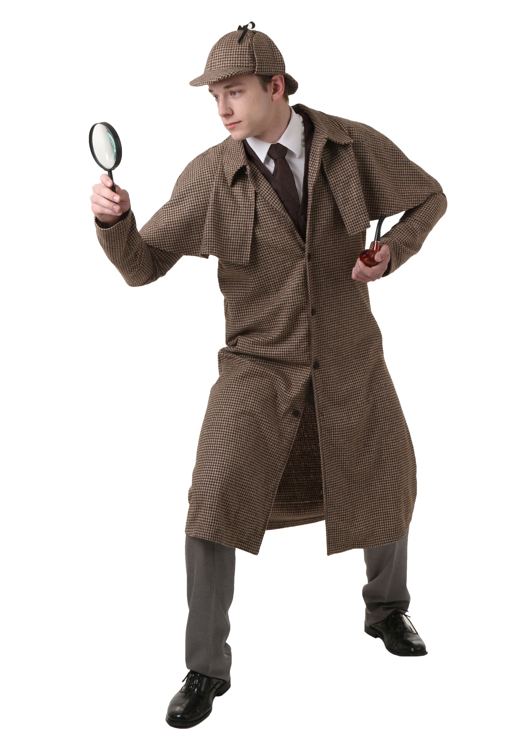 Men's Sherlock Holmes Costume