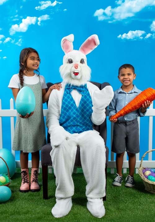 Adult Plus Size Mascot Easter Bunny Costume Exclusive Easter Costumes