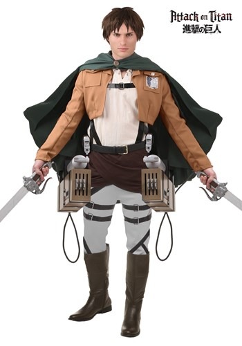 Deluxe Attack on Titan Eren Jaeger Costume 1