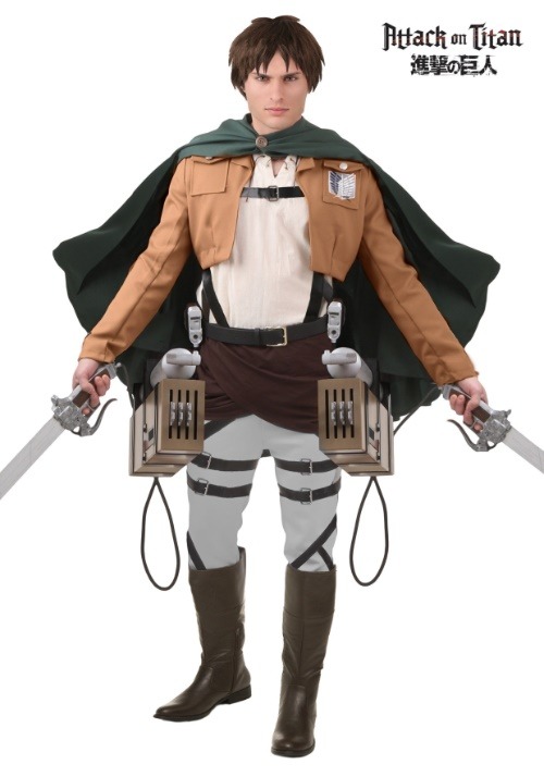 Deluxe Attack on Titan Eren Jaeger Costume 1